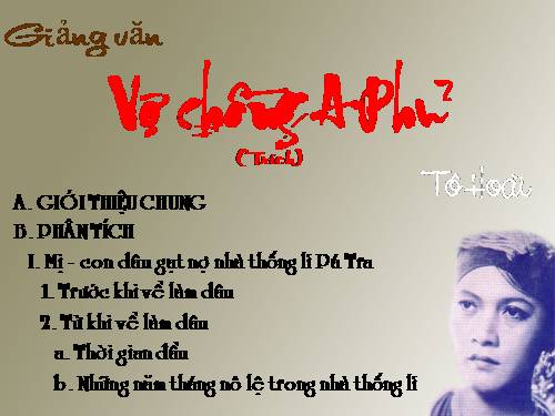 Tuần 19. Vợ chồng A Phủ