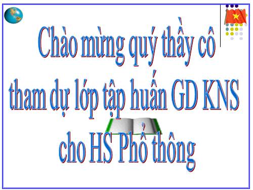 Tập huấn GD KNS Ngữ văn THPT