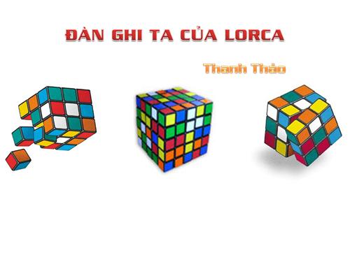 Tuần 14. Đàn ghi ta của Lorca