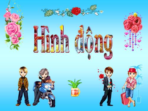 Hình động hỗ trợ thiết kế