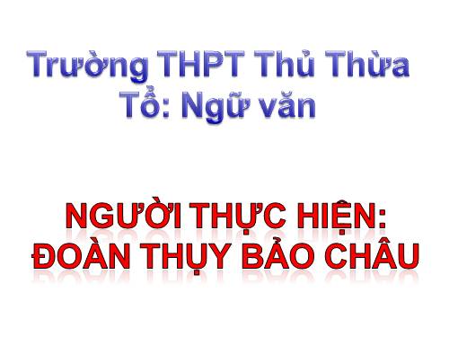 Tuần 8. Việt Bắc