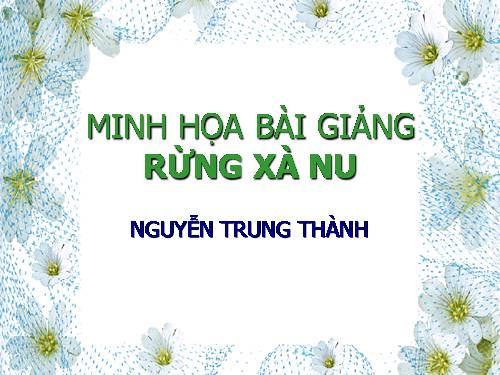 Tuần 22. Rừng xà nu