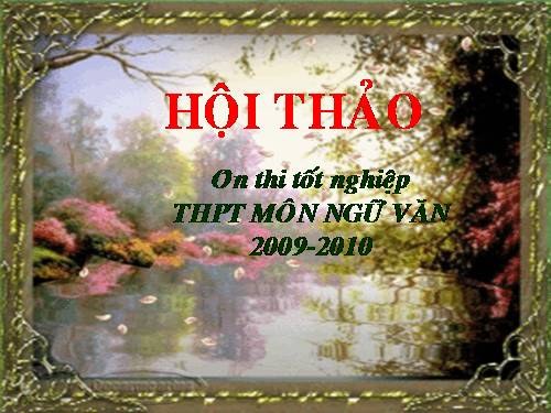 hoi thao on thi tot nghiep