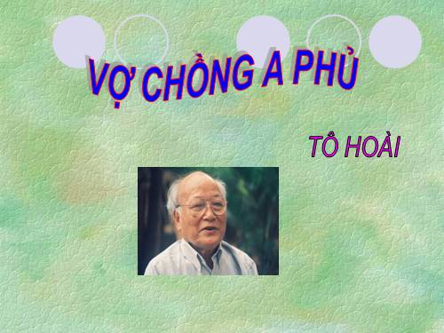 Tuần 19. Vợ chồng A Phủ