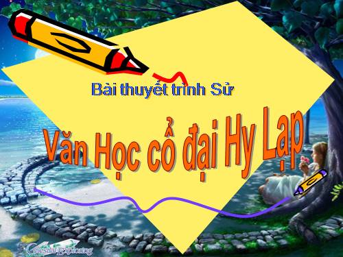 Văn học cổ đại Hy lạp