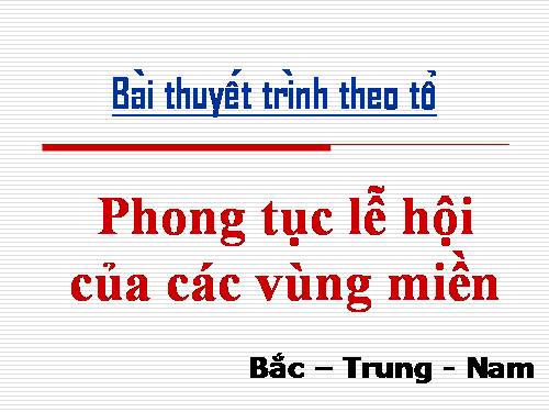 Phong tục văn hóa Việt Nam