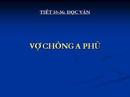 Tuần 21. Vợ nhặt