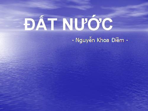 Tuần 10. Đất nước (Nguyễn Khoa Điềm)