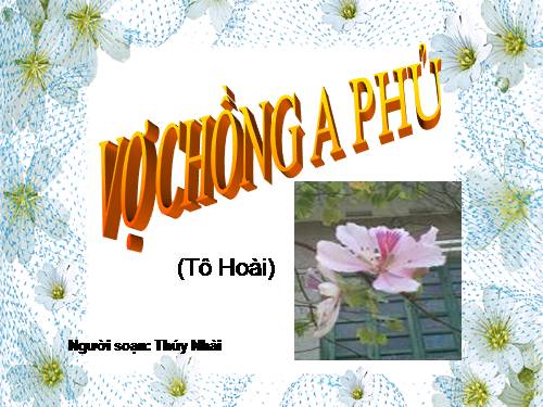 Tuần 19. Vợ chồng A Phủ