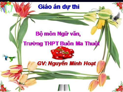 Tuần 24. Chiếc thuyền ngoài xa