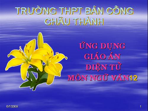 Tuần 2. Tuyên ngôn Độc lập