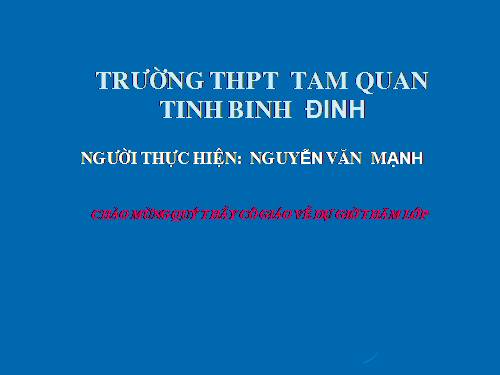 Tuần 2. Tuyên ngôn Độc lập