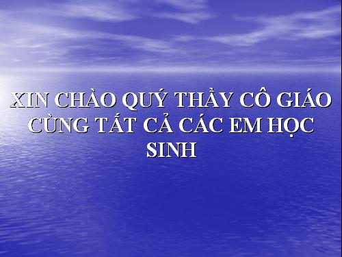 Tuần 17. Ai đã đặt tên cho dòng sông?