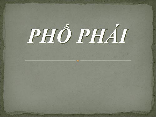 Phố Phái