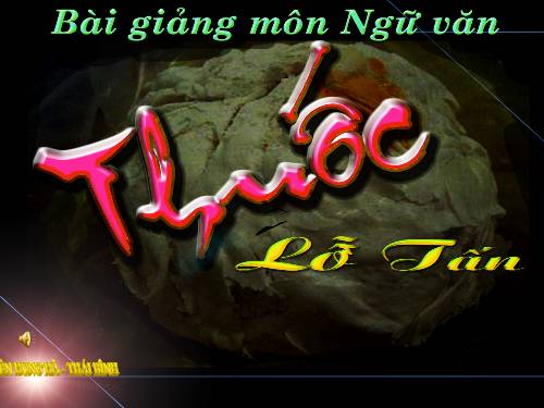 Tuần 26. Thuốc