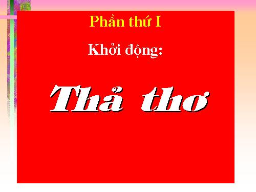 Tha tho (tro choi dan gian)