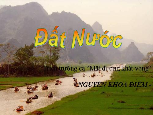 Tuần 10. Đất nước (Nguyễn Khoa Điềm)