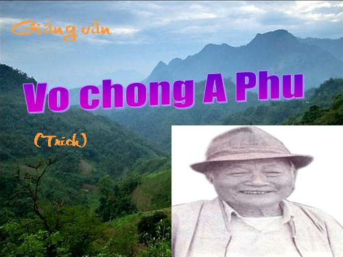 Tuần 19. Vợ chồng A Phủ