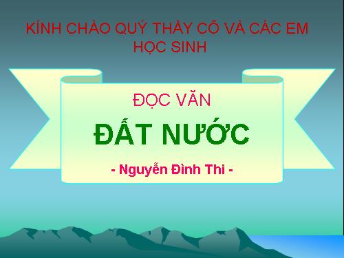 Tuần 10. Đất nước (Nguyễn Đình Thi)