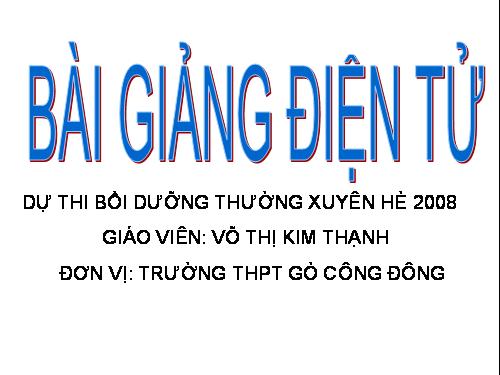 Tuần 24. Thực hành về hàm ý