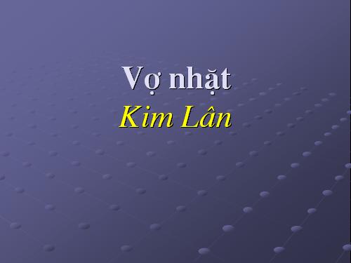 Tuần 21. Vợ nhặt