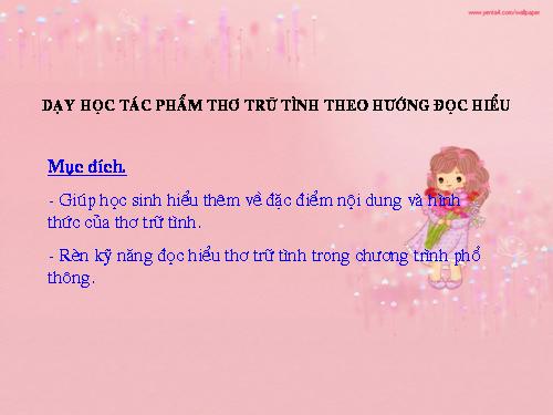 Đọc hiểu ( tập huấn thay sách 12 tỉnh Tuyên Quang)