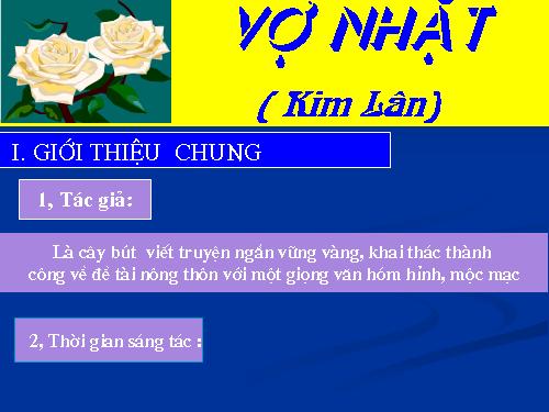 Tuần 21. Vợ nhặt