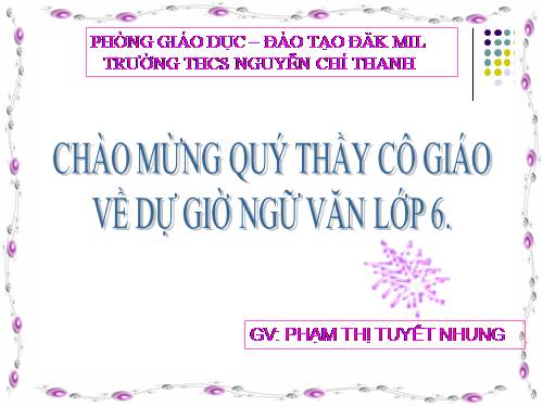 Bài 27. Câu trần thuật đơn có từ là