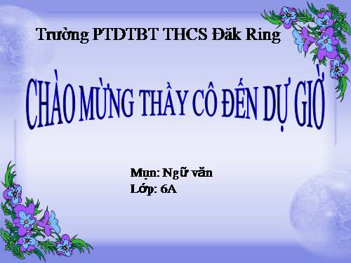 Bài 5. Lời văn, đoạn văn tự sự