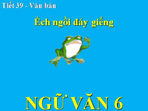 Bài 10. Ếch ngồi đáy giếng