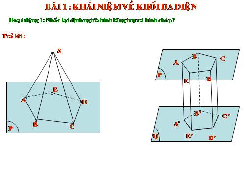 Chương I. §1. Khái niệm về khối đa diện