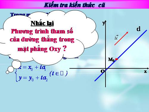 Chương III. §3. Phương trình đường thẳng trong không gian