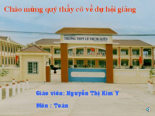 Chương II. §1. Khái niệm về mặt tròn xoay