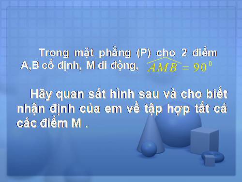 Chương II. §2. Mặt cầu