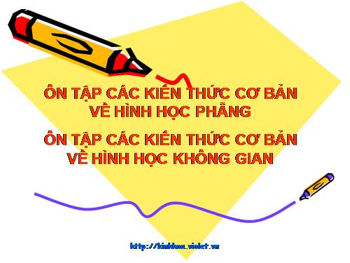 Ôn tập hình học