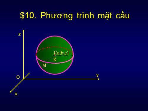 Chương III. §2. Phương trình mặt phẳng