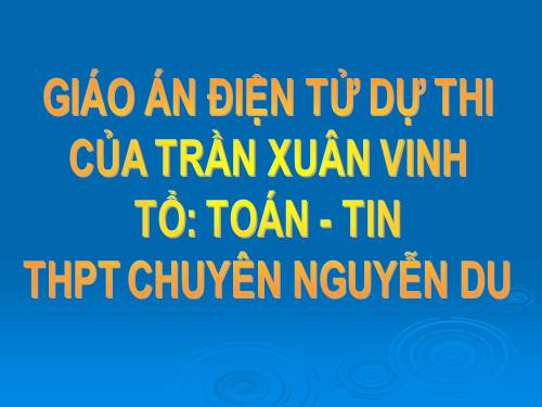 Chương III. §2. Phương trình mặt phẳng