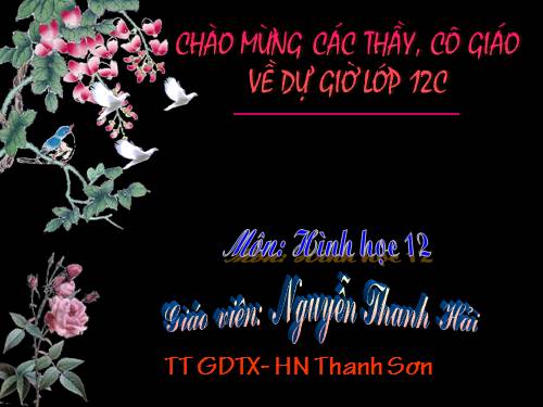 Ôn tập Chương III. Phương pháp tọa độ trong không gian