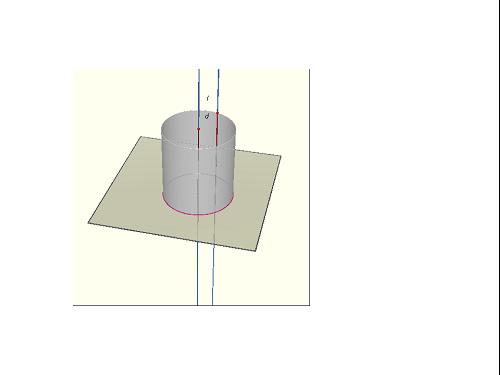 Cabri3D Mat tru & mat non tron xoay