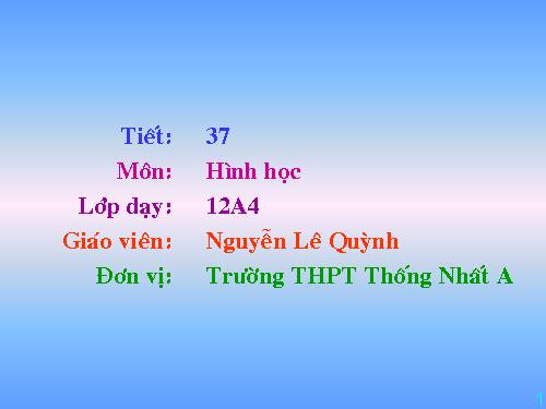 Chương III. §3. Phương trình đường thẳng trong không gian