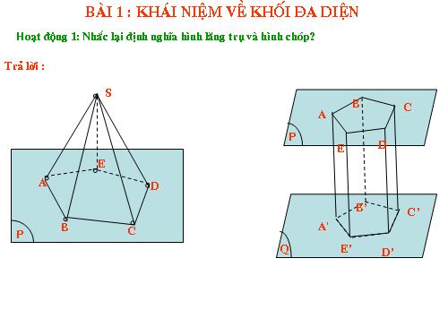 Chương I. §1. Khái niệm về khối đa diện