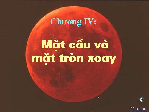 Chương II. §2. Mặt cầu