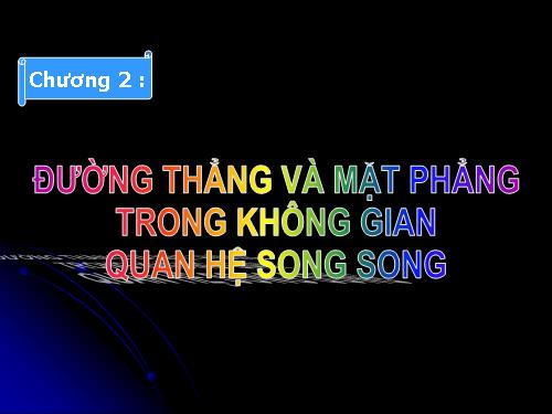 Chương III. §3. Phương trình đường thẳng trong không gian