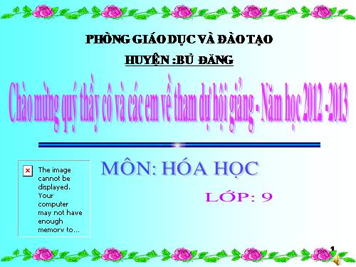 Bài 9. Tính chất hoá học của muối