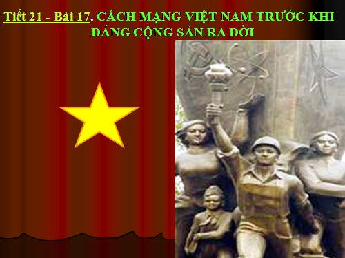 Bài 17. Cách mạng Việt Nam trước khi Đảng Cộng sản ra đời