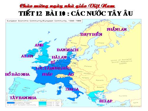 Bài 10. Các nước Tây Âu