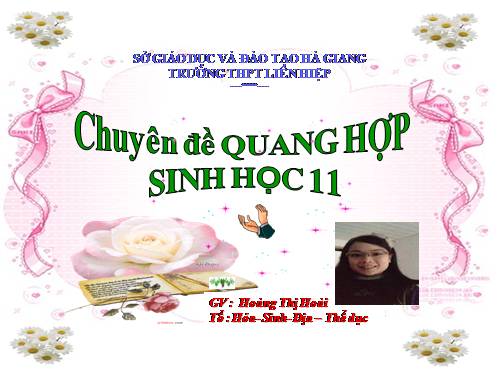 Bài 9. Quang hợp ở các nhóm thực vật C3, C4 và CAM