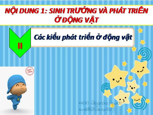 Bài 37. Sinh trưởng và phát triển ở động vật