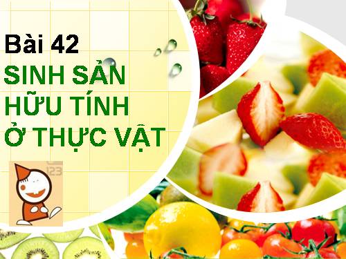 Bài 42. Sinh sản hữu tính ở thực vật