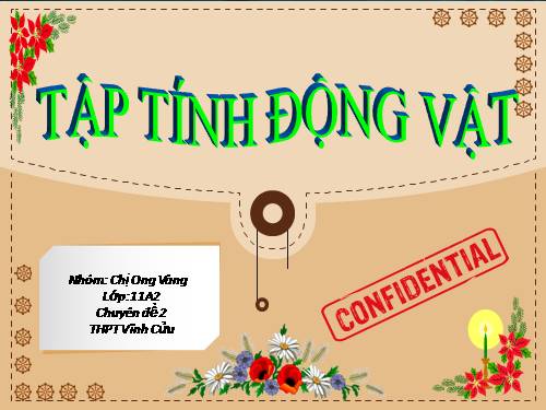 Bài 31. Tập tính của động vật